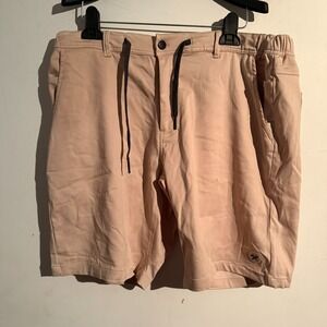 All American Roughneck Shorts Khaki Stretchy‎ Mens XL